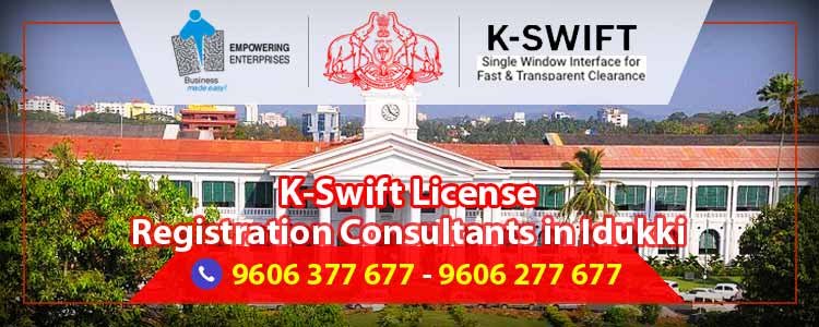 K Swift License Registration Consultants in Idukki