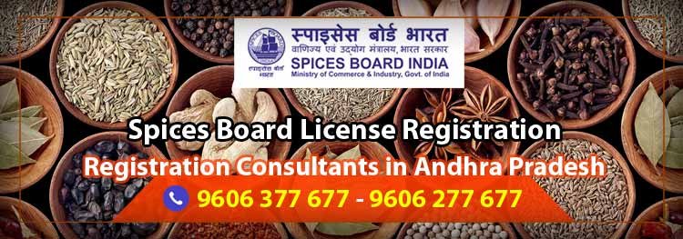 Spices Board License Registration Consultants in Andhra Pradesh