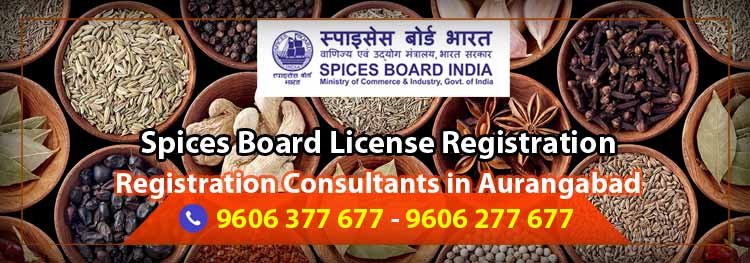 Spices Board License Registration Consultants in Aurangabad