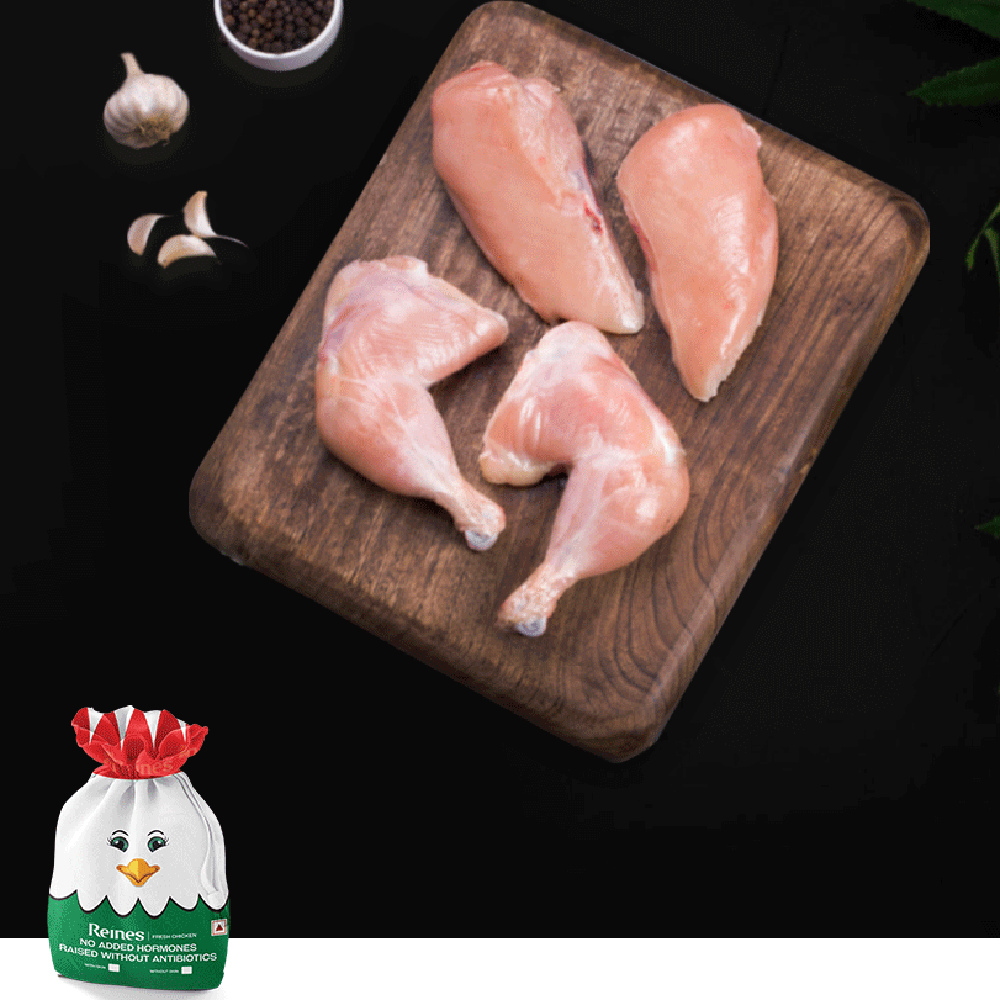 Meat Weight 1 kg, Curry Cut, Without Skin & Parts (Antibiotic Free Chicken)