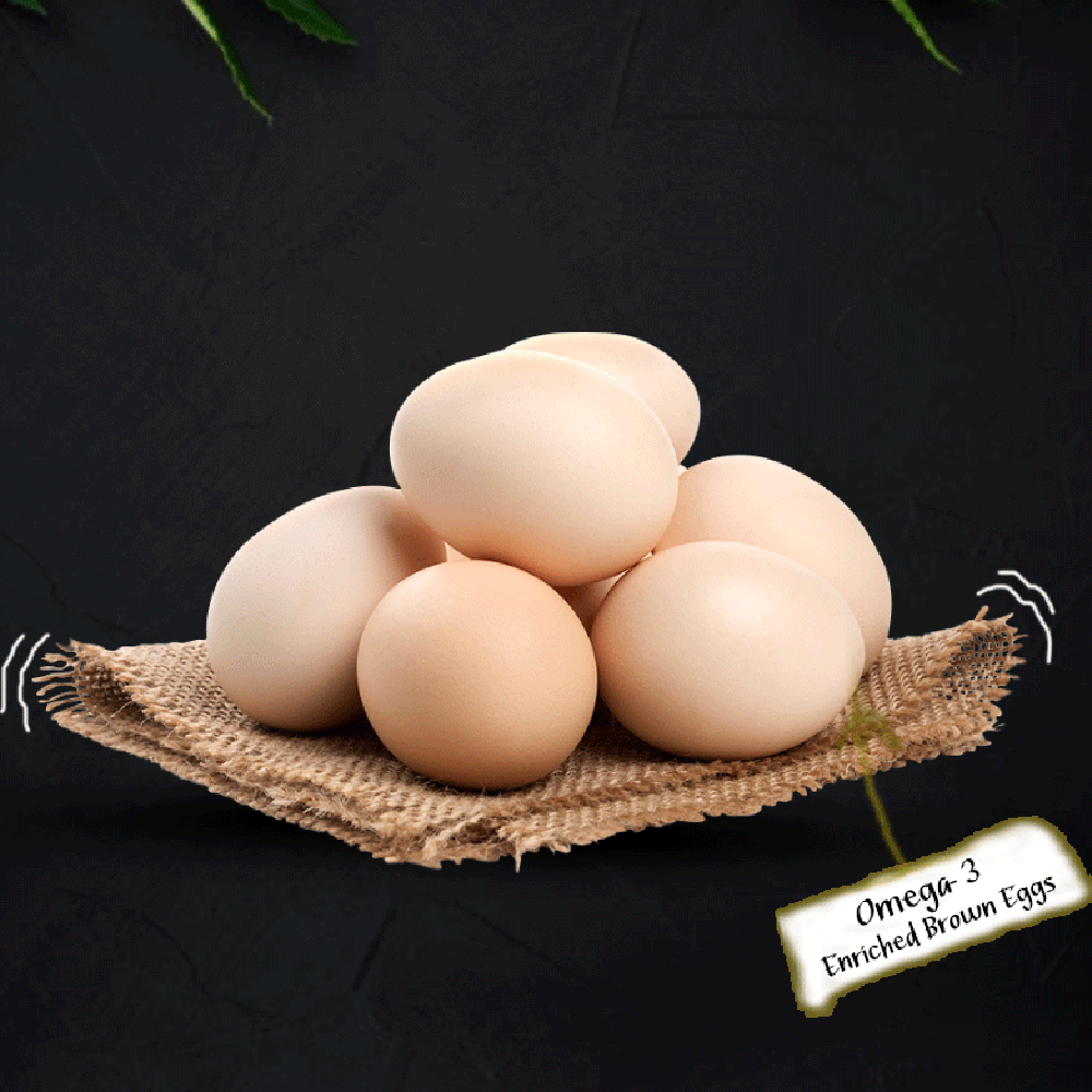 Omega-3 Enriched Eggs (Antibiotics Free)